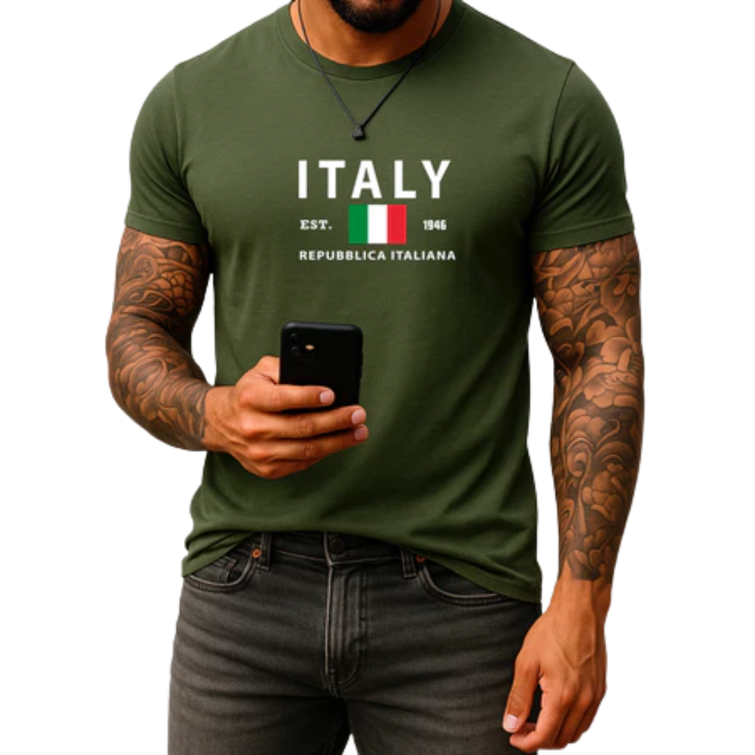 Camiseta Masculina Premium Republica Itália