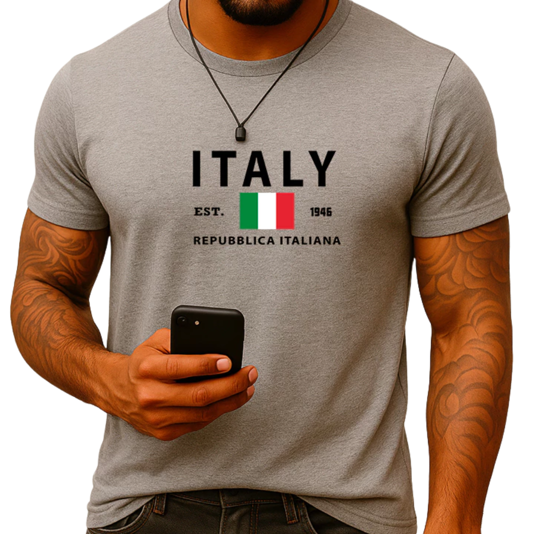 Camiseta Masculina Premium Republica Itália