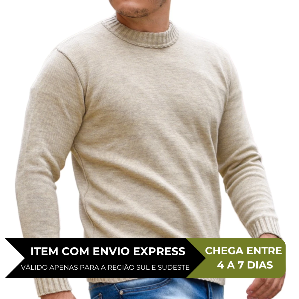 Suéter Masculino Tricô Stillo