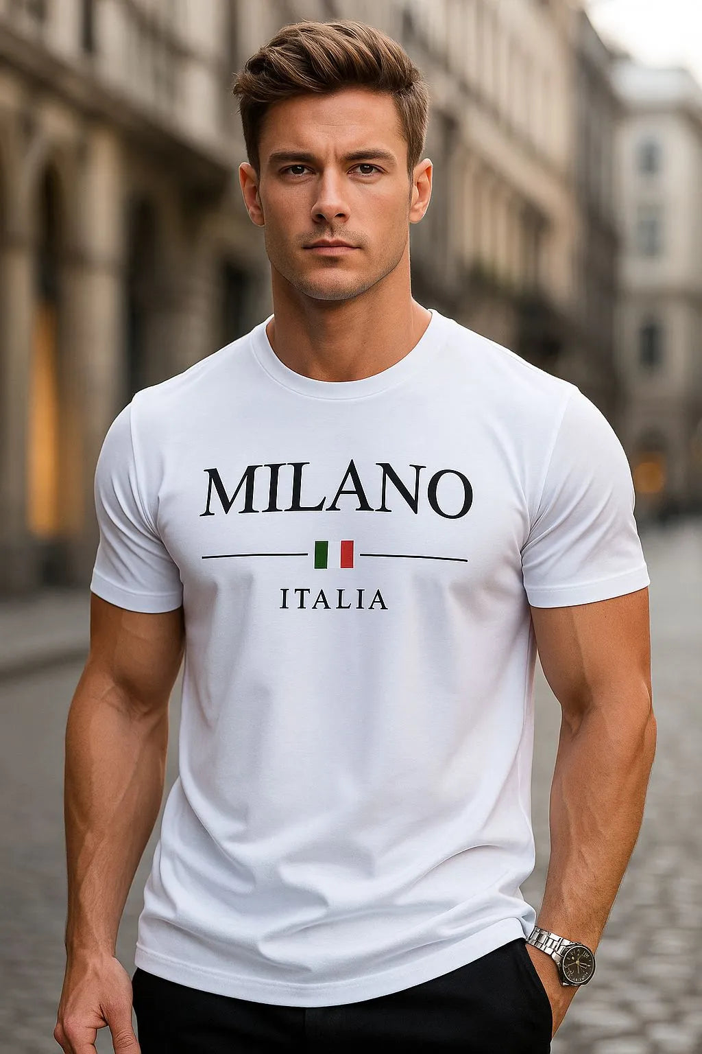 Camisa Masculina Milano Stillo