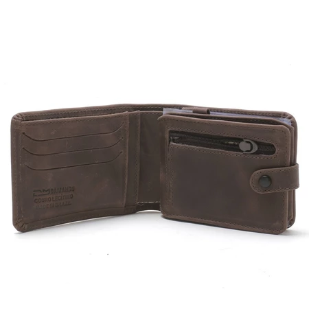 Carteira Masculina Couro Plus