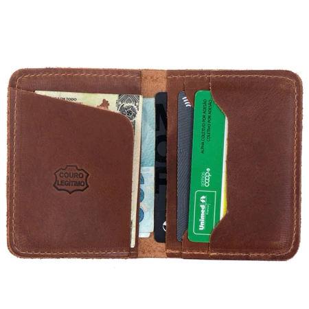 Porta Cartão Masculino Couro Stillo