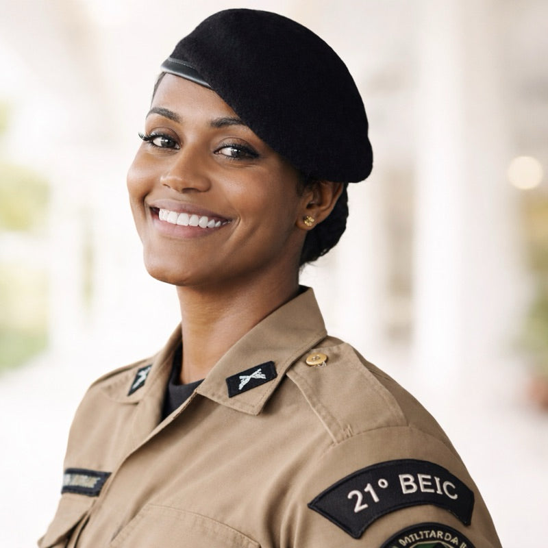 boina militar, boina militar preta, boina preta, boina 100% lã, boina de lã, boina preta de lã, boina tática, boina operacional, boina profissional, boina unissex, boina para segurança, boina para vigilante, boina airsoft, boina com couro, boina com forro, boina com ventilação, boina ajustável, acessórios militares, estilo militar, estilo tático