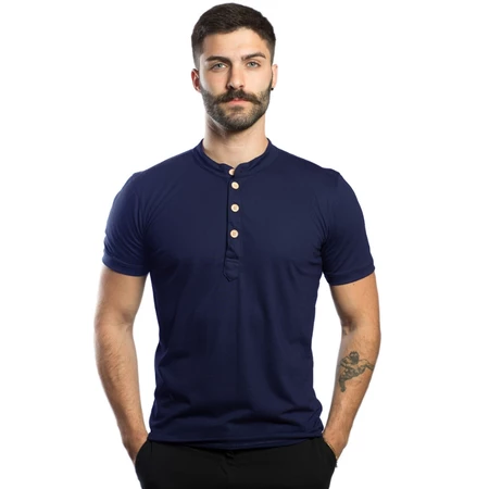 Camisa Masculina Gola Padre Stillo