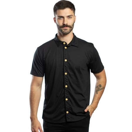 Camisa Slim Masculina Malha Premium Stillo