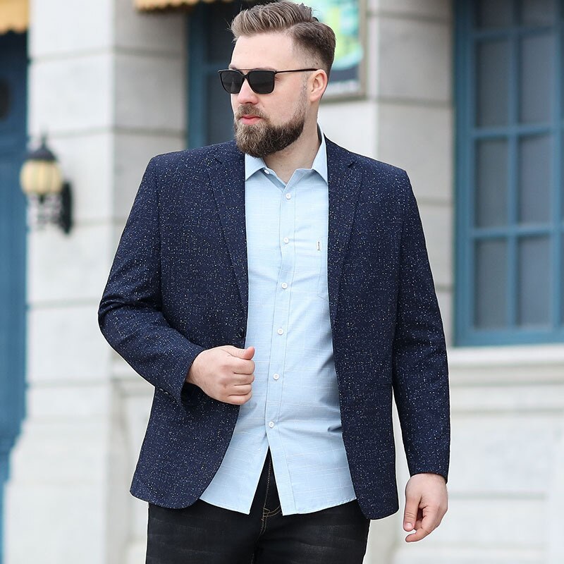 Blazer Masculino New Casual - Plus Size