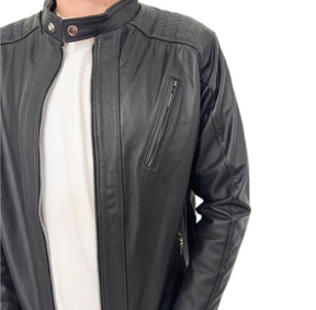 Jaqueta de Couro Bovina Stillo Slim