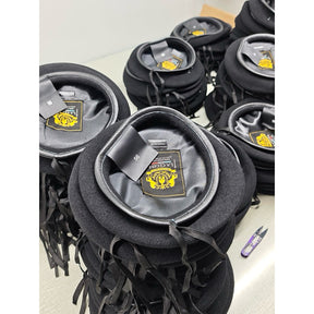 boina militar, boina militar preta, boina preta, boina 100% lã, boina de lã, boina preta de lã, boina tática, boina operacional, boina profissional, boina unissex, boina para segurança, boina para vigilante, boina airsoft, boina com couro, boina com forro, boina com ventilação, boina ajustável, acessórios militares, estilo militar, estilo tático