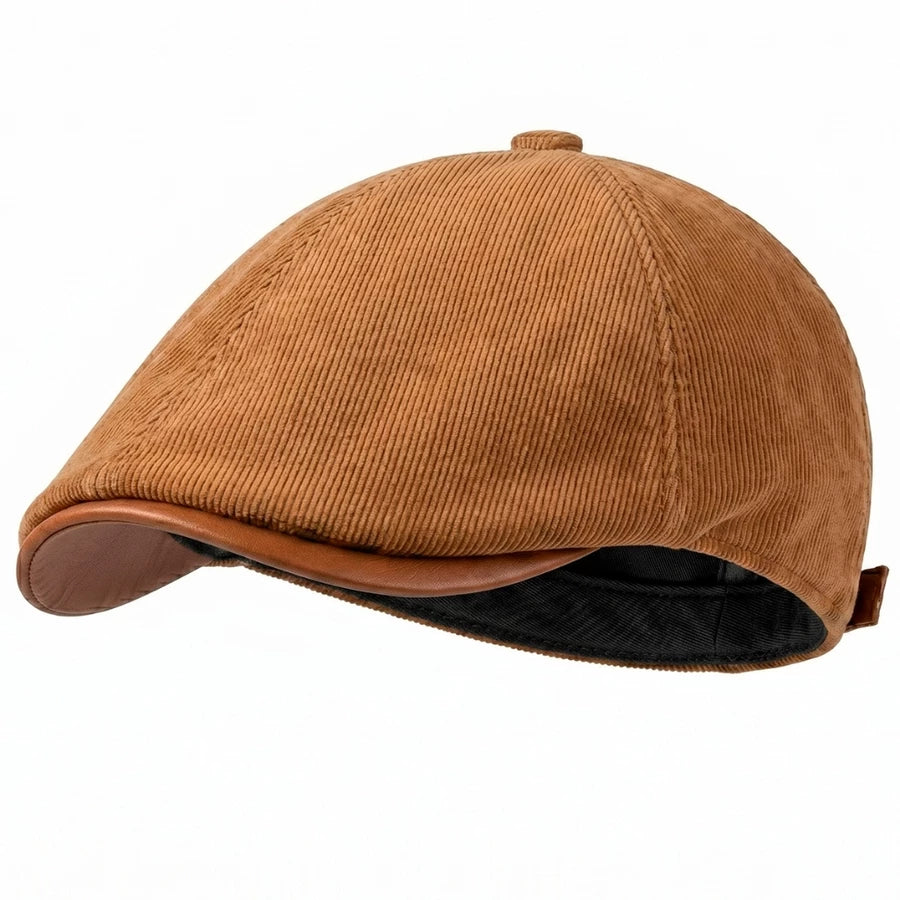 Boina Cap Inglesa Masculina Canelada Ajustável Stillo