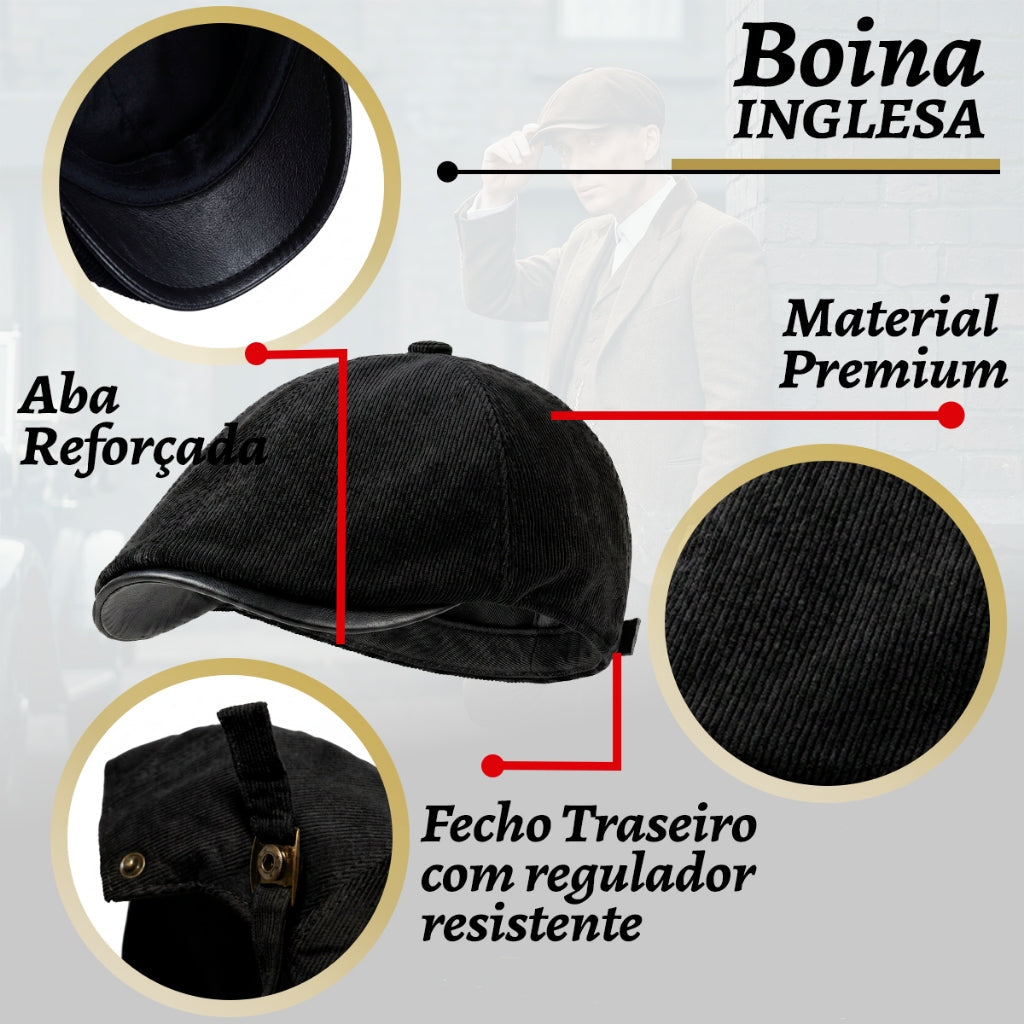 boina cap inglesa, boina cap inglesa masculina, boina inglesa masculina, boina masculina, boina masculina ajustável, boina masculina canelada, boina retrô masculina, boina clássica masculina, boina estilo peaky, boina com fivela, boina ajustável, boina para inverno, boina para outono, boina masculina elegante