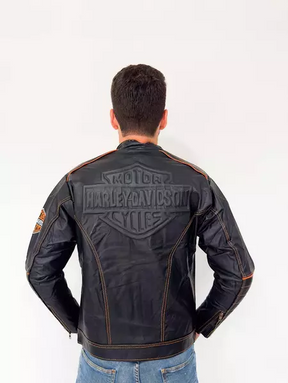 Jaqueta de Couro Bovina Harley Stillo